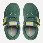 Дитячі кросівки для хлопчика New Balance 574 IV574CJ1 20 (4US) Зелений/Жовтий (196307118187) - зображення 3