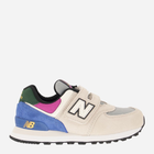 Дитячі кросівки для дівчинки New Balance 574 IV574CP1 25 (8US) Різнокольорові (196307205832)