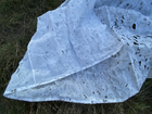 Сітка безшумна маскувальна камуфляжна ТМ GERC 3х10 м зима (SMW-1_23 3/10) - зображення 3