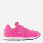 Buty sportowe dziecięce dla dziewczynki New Balance 574 IV574IN1 25 (8US) Różowe (196307214919) - obraz 1