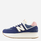 Buty sportowe damskie do kostki New Balance 574 WL574ZCB 36.5 (6US) Granatowe (196941300580) - obraz 2