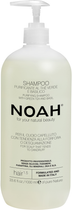 Szampon do włosów Noah Hair z zieloną herbatą i bazylią na łupież 1 l (8034063520566) - obraz 1