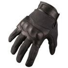 Перчатки тактические кожаные S Черные Mil-Tec TACTICAL GLOVES LEDER/ARAMID S SCHWARZ (12504202-7-S) - изображение 3