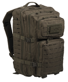 Рюкзак тактичний Лазер 36 л Олива Mil-Tec US ASSAULT PACK LG LASER CUT (14002701-36) - зображення 1