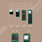 Зовнішня кишеня Transcend NVMe M.2 SSD USB 3.2 Black (TS-CM10G) - зображення 5