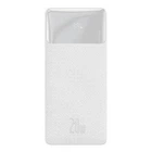 Павербанк с быстрой зарядкой BASEUS Bipow Digital Display 20000 mAh 20W 3A White