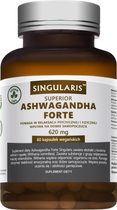 Дієтична добавка Singularis Superior Ashwagandha Forte 60 капсул (5907796631126) - зображення 1