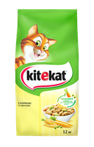Сухой корм для кошек Kitekat Курочка с овощами