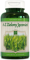 Suplement diety A-Z Medica Zielony jęczmień 60 saps (5903560621041) - obraz 1