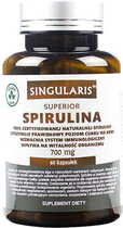 Suplement diety Singularis Superior Spirulina 60 caps (5903263262220)