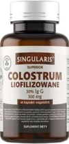 Suplement diety Singularis Colostrum Liofilizowane 30% Ig G 500 Mg 60 szt (5907796631690) - obraz 1