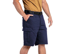 Тактические шорты Brandit BDU (Battle Dress Uniform) Ripstop blue, синий S - изображение 6