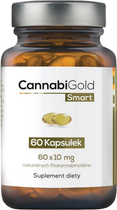 Suplement diety Hempoland Cannabi Gold Smart 60 caps (5907769893100) - obraz 1