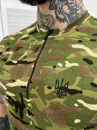 Тактическая футболка мультикам ZIP 2XL - изображение 3