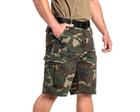 Тактичні шорти Brandit BDU (Battle Dress Uniform) Ripstop Woodland 2XL - зображення 4