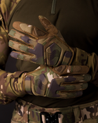 Перчатки тактические BEZET Protective камуфляж - M - изображение 4