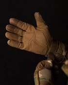 Перчатки тактические BEZET Protective камуфляж - L - изображение 7