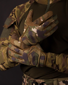 Перчатки тактические BEZET Protective камуфляж - XL - изображение 3