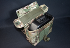 Підсумок Кіраса під M60/Minimi/M249 сумка нероссипайка мультикам 200 патронів кордура 2000 - зображення 4