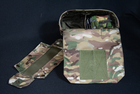 Подсумок Кіраса под M60/Minimi/M249 сумка нерассыпайка мультикам 200 патронов кордура 2000 - изображение 6
