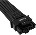 Kabel Corsair ATX 8 pin - ATX 12 pin Black (CP-8920284) - obraz 2