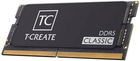 Pamięć Team Group SODIMM DDR5-5600 32768MB PC5-44800 T-Create Classic Black (CTCCD532G5600HC46A-S01) - obraz 4