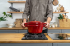 Набор чугунной посуды Staub з кришкою Red 24 см 3 елементи (3272340054556) - зображення 5