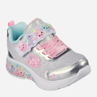 Дитячі кросівки для дівчинки Skechers 303155N 28 Сріблясті (196311553073) - зображення 2