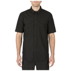 Рубашка тактическая с коротким рукавом 5.11 Stryke™ Shirt - Short Sleeve 3XL Black