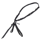 Ремінь тактичний збройовий одноточковий на резинці 5.11 Basic Single Point Sling With BungeeBlack