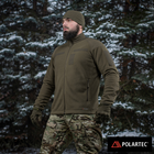 Куртка XL/R Polartec Olive M-Tac Jacket Fleece Dark Combat - изображение 7