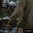 Куртка XL/R Polartec Olive M-Tac Jacket Fleece Dark Combat - изображение 9