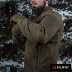 Куртка XL/R Polartec Olive M-Tac Jacket Fleece Dark Combat - изображение 13