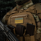 Нашивка Україна M-Tac Laser Cut Coyote/Yellow/Blue/GID - зображення 5