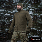 Куртка Polartec Olive M-Tac Jacket Fleece Dark Combat 2XL/R - изображение 7