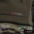 Куртка Polartec Olive M-Tac Jacket Fleece Dark Combat 2XL/R - изображение 15