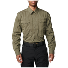 Рубашка тактическая 5.11 STRYKE™ LONG SLEEVE SHIRT M RANGER GREEN - изображение 1