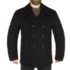 Морской бушлат US NAVY PEA COAT 3XL Black - изображение 5