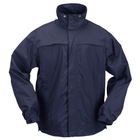 Куртка тактическая для штормовой погоды 5.11 Tactical TacDry Rain Shell 3XL Dark Navy - изображение 4
