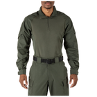 Рубашка тактическая под бронежилет 5.11 Tactical Rapid Assault Shirt S TDU Green - изображение 1