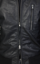 Куртка лётная кожаная Бундесвер 58 Black - изображение 8