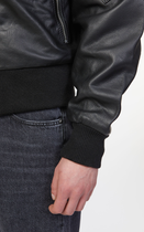 Куртка лётная кожаная Бундесвер 58 Black - изображение 15