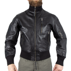Куртка льотна шкіряна Бундесвер 60 Black - зображення 5