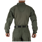 Рубашка тактическая под бронежилет 5.11 Tactical Rapid Assault Shirt XL TDU Green - изображение 4