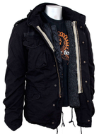 Куртка зі знімною підкладкою SURPLUS REGIMENT M 65 JACKET L Black - зображення 11