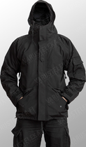 Куртка непромокаюча з флісовою підстібкою S Black - зображення 13