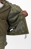 Куртка непромокаюча з флісовою підстібкою 2XL Olive - зображення 14