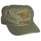 Кепка военная с эмблемой спецназа ВМС США SEALS Olive - изображение 3