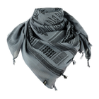 Шемаг шарф Тризуб з M-Tac Grey/Black - зображення 1