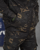 Тактичний костюм Muraena чорний мультікам ВТ1009 XL - зображення 6